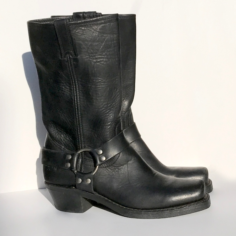 Classic Frye Harness Boots